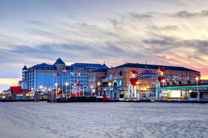 Ocean City, Maryland boardwalk